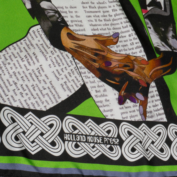 Benevolent Supervillain Silk Twill Scarf