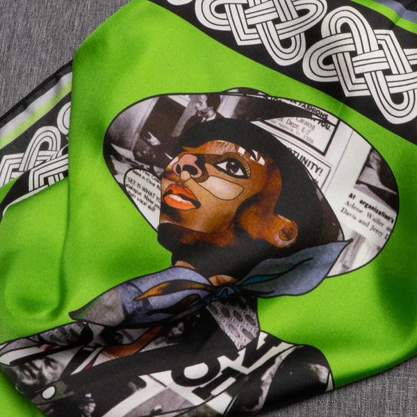Benevolent Supervillain Silk Twill Scarf