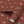 Cowrie Shells and Eyes Wallpaper in Rust