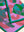 Super 8 Silk Charmeuse Scarf