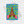Give Thanks Blue  Gratitude or Prayer Greeting Card  4.25