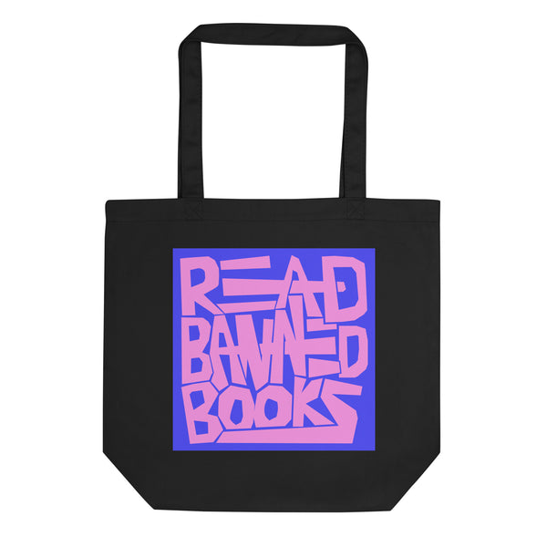 READ BANNED BOOKS CANVAS TOTE BAG