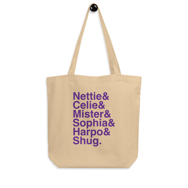 The Color Purple Characters Totebag